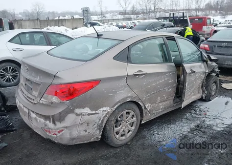 2013 Hyundai Accent Gls из США, поврежденный, VIN KMHCT4AE4DU505524